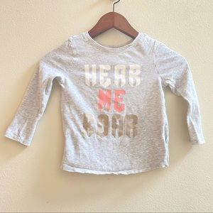 Pre-loved OLD NAVY L/S Tee Shirt sz 5T